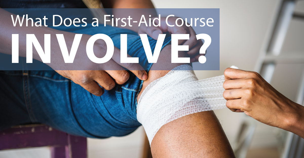 how does a first aid course work
